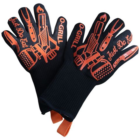 【O-GRILL品牌直營】Grill Gloves 強力止滑防燙隔熱手套