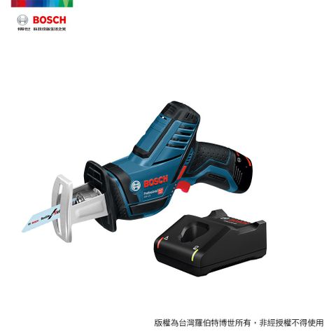 BOSCH 博世 12V 鋰電軍刀鋸 2.0Ah 套裝 GSA 12-LI VP (2.0Ah batt)