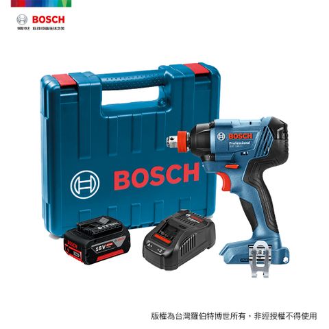 指定品登錄送電池BOSCH 18V 鋰電電鑽/起子機套裝組 GDX 180-LI 4.0Ah