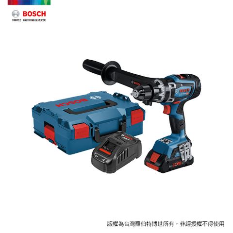 BOSCH BITURBO 雙渦輪免碳刷震動電鑽/起子機 GSB 18V-150 C (ProCORE 4.0Ahx1)