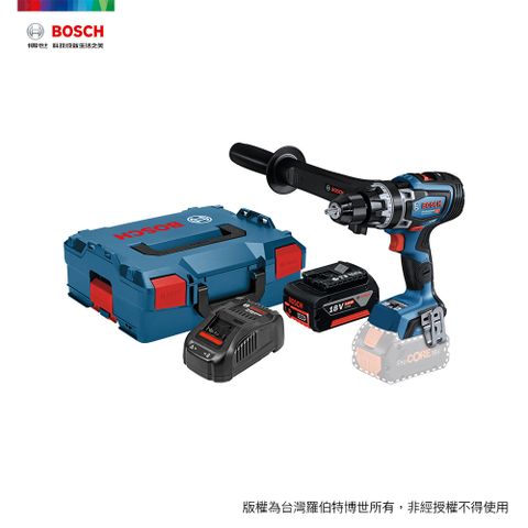 BOSCH BITURBO 雙渦輪免碳刷震動電鑽/起子機 GSB 18V-150 C (5.0Ahx1)