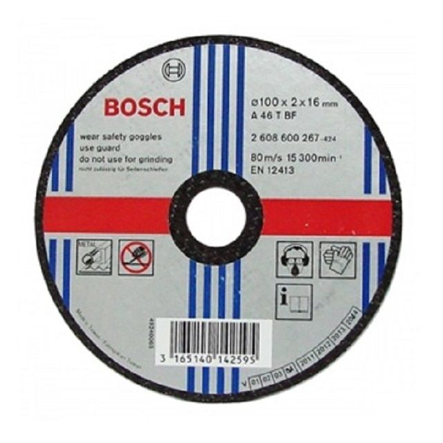 BOSCH 博世  4" 砂輪片 (切) 100 x 2.0 x 16.0 mm