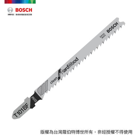 BOSCH 博世 線鋸片 T 101 BF 5支/卡