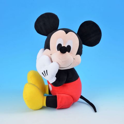日貨SEGA景品 米奇可動座座趴趴絨毛 40cm