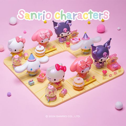 Sanrio 三麗鷗 組裝公仔糖果工廠系列-Hello Kitty/大耳狗/美樂蒂/酷洛米