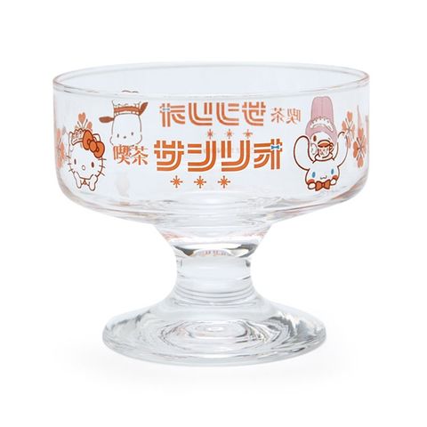 Sanrio大集合 玻璃布丁杯 (昭和喫茶館3.0)
