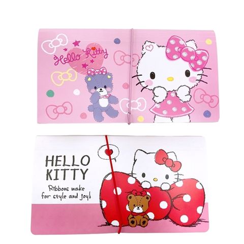 Hello Kitty A5六層風琴夾 (2款隨機)
