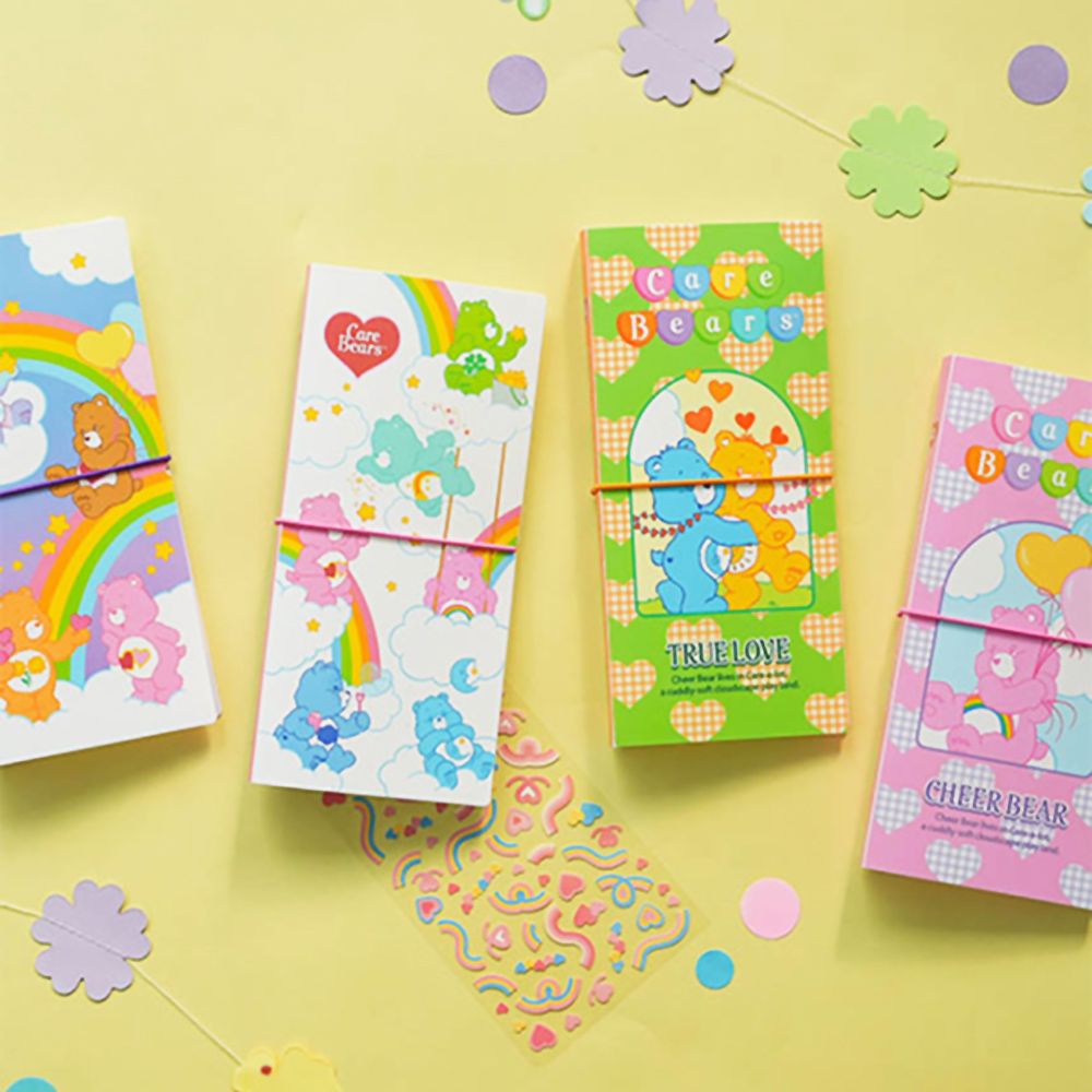  彩虹熊 Care Bears 拍立得相本 貼紙 收據 票根收集冊