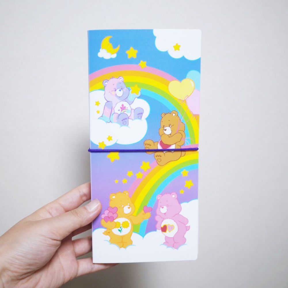  彩虹熊 Care Bears 拍立得相本 貼紙 收據 票根收集冊