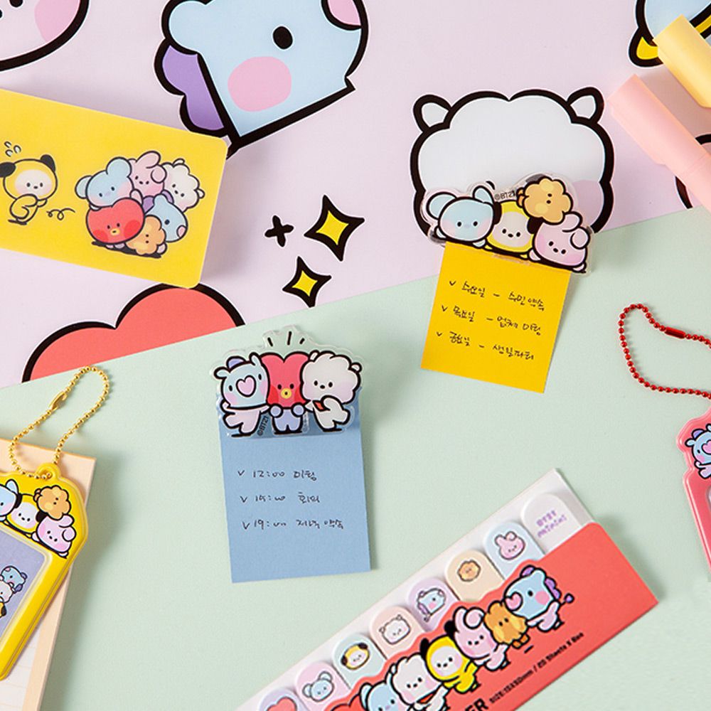  BTS BT21 夾子 磁鐵夾 便條夾 磁吸 防彈少年團