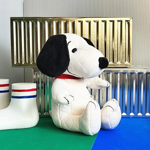 Snoopy Quilted Jersey Cream in giftbox - 17 cm - 7 - Bon Ton Toys