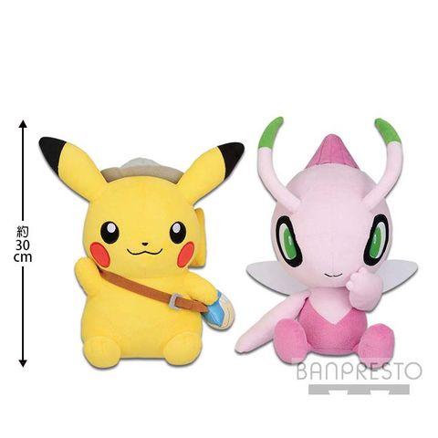 Pokémon 寶可夢 萬代 劇場版 精靈 大玩偶 可可 約27CM 代理