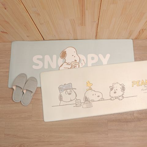 Peanuts史努比廚房地墊- Snoopy 廚房腳踏墊 PVC廚房踏墊