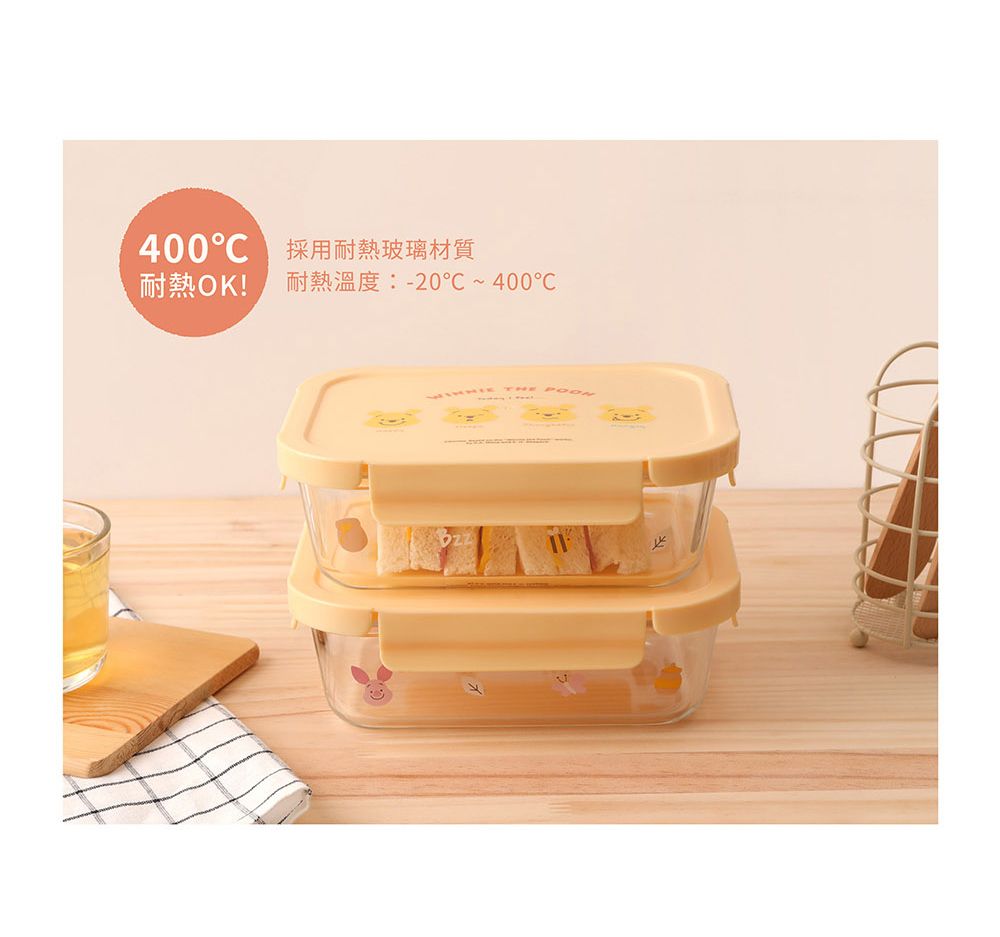 400耐熱OK!採用耐熱玻璃材質耐熱溫度:-20~400℃