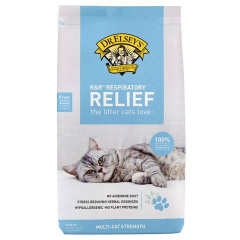 DR.ELSEY’S貓艾歐｜低敏藍-RELIEF低敏 水晶貓砂-7.5磅