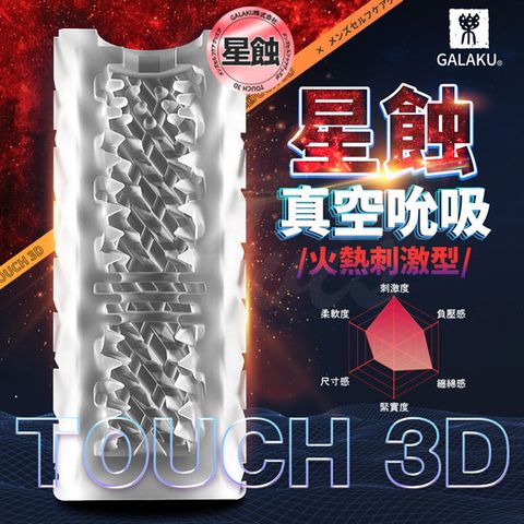 GALAKU TOUCH 3D 星蝕 飛機杯 火熱刺激型 情趣用品.情趣職人.自慰器