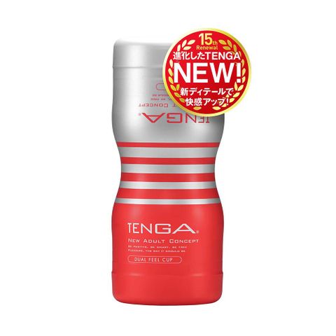 TENGA CUP 雙重杯 標準版 日本製 雙通道 情趣用品 口交 飛機杯 自慰套 自慰器 自慰杯