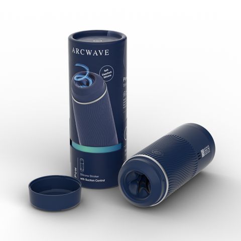 一款精密設計的手動自慰器ARCWAVE Pow 吸力緊實自慰器-藍台灣唯一授權公司貨