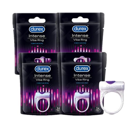 Durex 杜蕾斯 (超值4入組) 新裝上市- 超強力 震動環 (單次拋棄式)