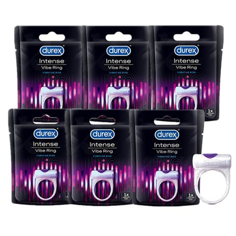 Durex 杜蕾斯 (超值6入組) 新裝上市- 超強力 震動環 (單次拋棄式)