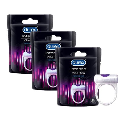 Durex 杜蕾斯 (超值3入組)新裝上市- 超強力 震動環 (單次拋棄式)