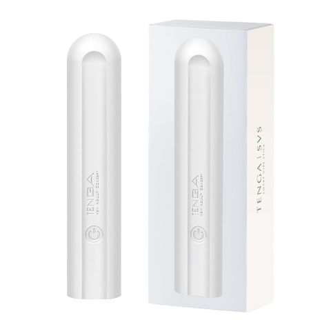 TENGA SVS 巧振棒 充電式強力振動器 珍珠白 按摩棒 自慰器 情趣用品