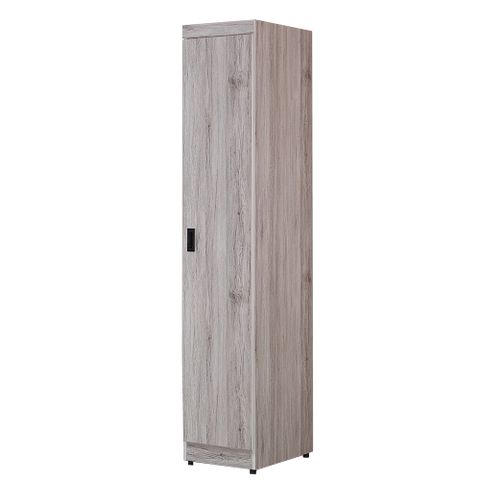 【AT HOME】青森1.2尺淺橡木單門右開衣櫃
