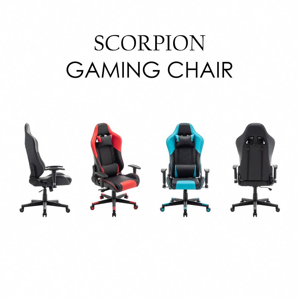 ArcticWolf 北極狼 Scorpion戰蝎賽車型電競椅-三色可選