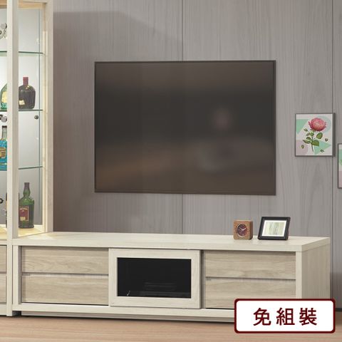 AS-詩雅-6尺電視櫃-門內無隔板-178*40*45CM