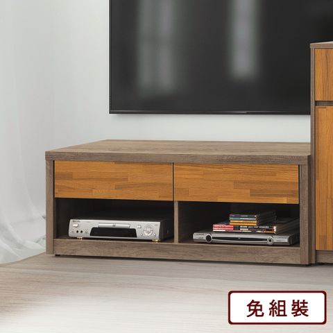 AS-艾融混色4尺長櫃-121*40*42cm-2色可選