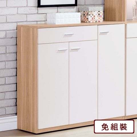 AS雅司-那可北歐3尺鞋櫃-90*32*92CM
