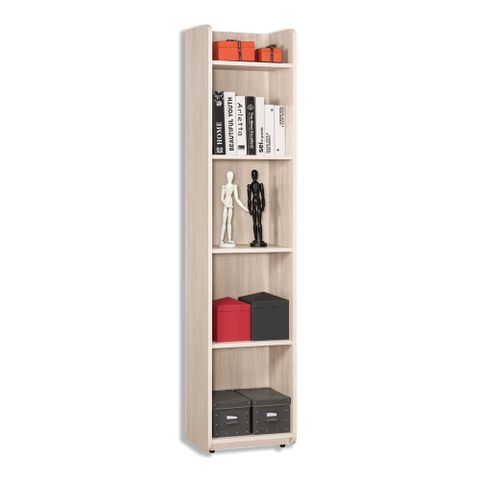 Boden-奈迪1.3尺四格開放式收納置物櫃/書櫃/展示櫃