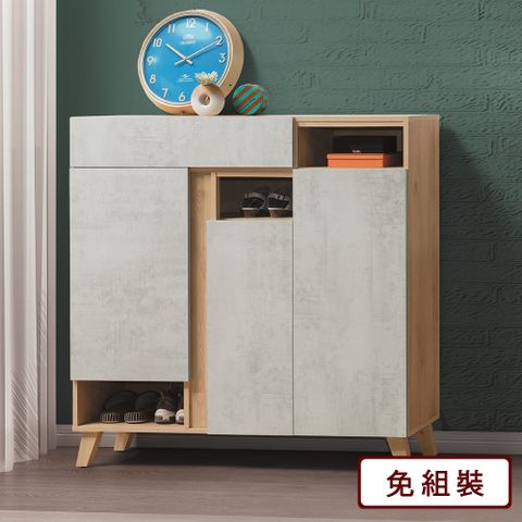 AS-愛葛莎4尺鞋櫃-120x32x119.5cm
