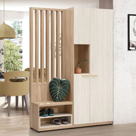 MUNA 葛瑞絲4.5尺屏風鞋櫃(7967+7969)