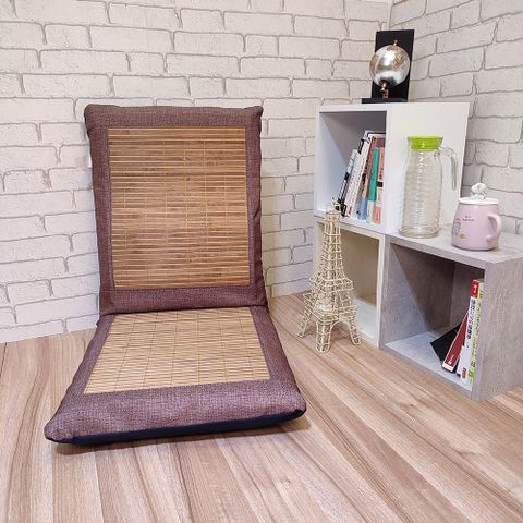 SUMMER台灣製造 厚實8CM多段式碳化竹蓆大和室椅 坐墊 椅墊 靠墊