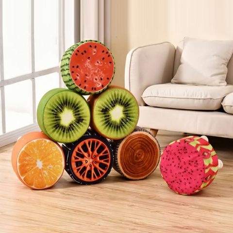 【AOTTO】買一送一 實木超可愛水果椅凳