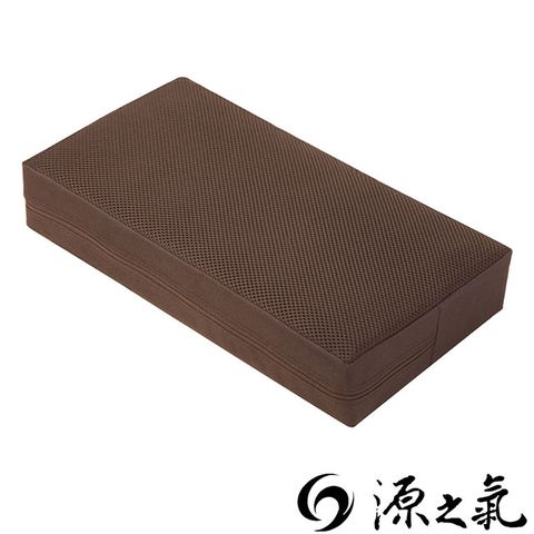 源之氣【小方加高】RM-40026竹炭靜坐墊/打坐墊 21x45x9cm－台灣製