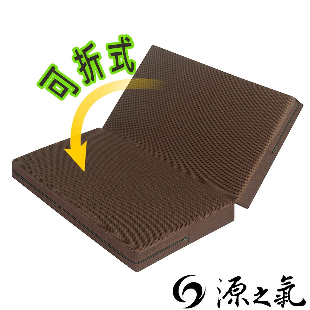 Yenzch 源之氣 【可折Q加大四方】RM-40510竹炭靜坐墊/打坐墊 60x60x6cm台灣製