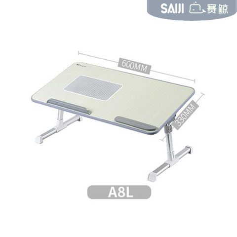 SAIJI 賽鯨 [][XGear]_A8L平板筆電桌(灰)帶風扇