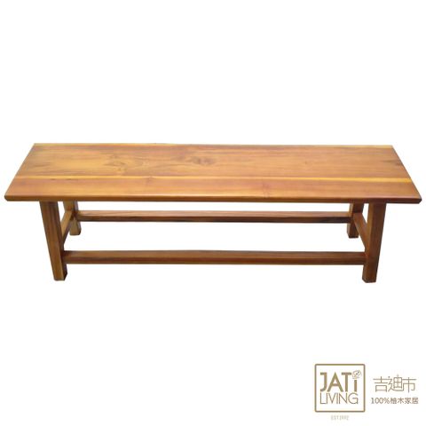 【吉迪市柚木家具】柚木長板凳 LT-027S2