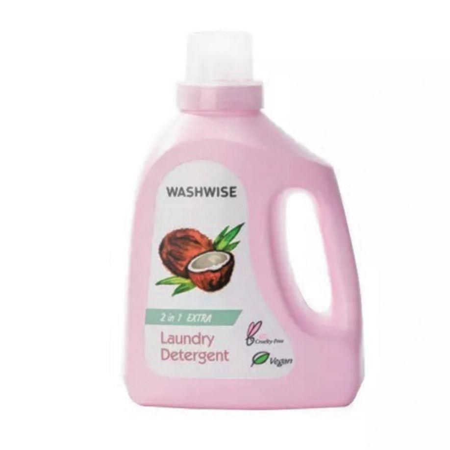 愛家捷 【南紡購物中心】  WASHWISE艾麗淨 一舉兩得全效洗衣精2入 台灣製造植物酵素洗衣凝露 洗私密內衣物寶寶尿布 歐盟認證安心友善