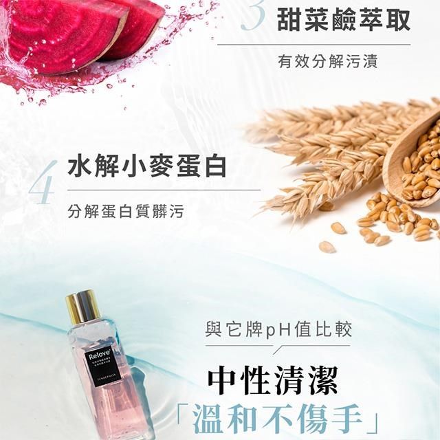 Relove 【南紡購物中心】 蛋白酵素去漬抗菌手洗精220ml任選二入組