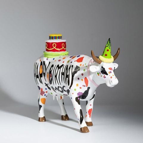 CowParade 【南紡購物中心】 彩繪牛  生日快樂