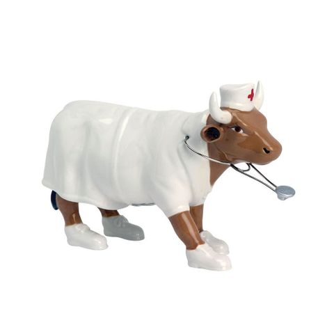CowParade│彩繪牛．護士