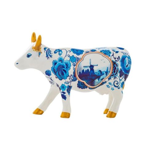 CowParade 【南紡購物中心】 彩繪牛青花