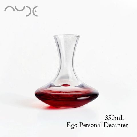 NUDE 【南紡購物中心】  Ego Personal Decanter 無鉛水晶個人份專業手工醒酒器 350mL&nbsp;