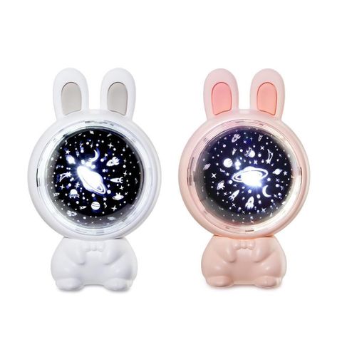 【RONEVER】兔子星光投影燈-(PC419)