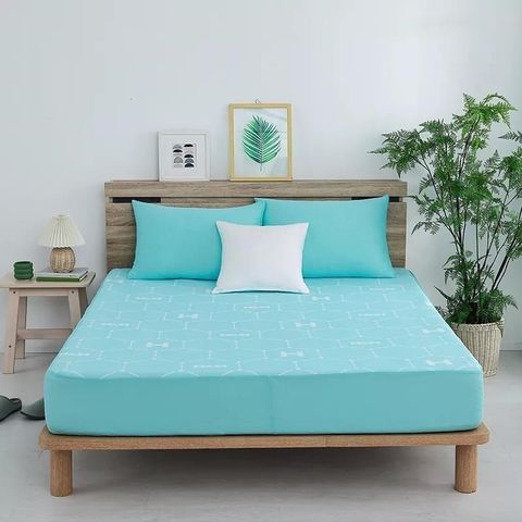 【南紡購物中心】 H&amp;H 石墨烯涼感能量床包式床墊 涼感床墊 床包式(單人90x188x30 cm)