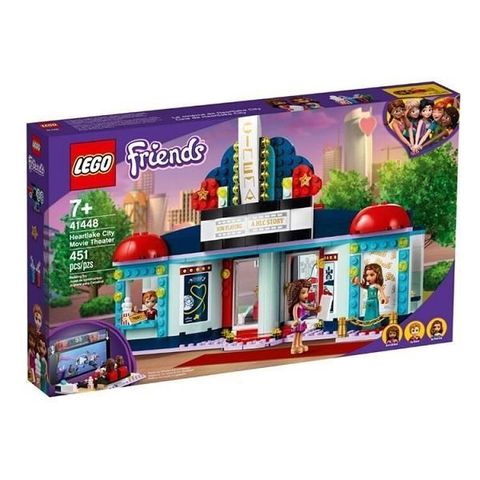 LEGO 樂高 【南紡購物中心】 【 積木】Friends 姊妹淘系列 - 心湖城電影院41448