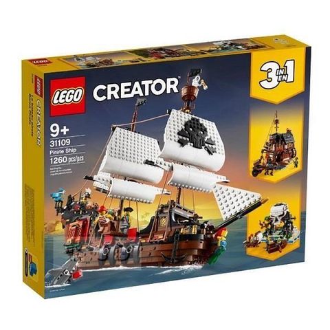 【南紡購物中心】 【LEGO 樂高積木】創意大師 Creator 系列-海盜船31109